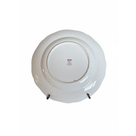 Spode SHEFFIELD R568 Fine Bone China 8" Salad Dessert Plates Gold Trim - Picture 2 of 3